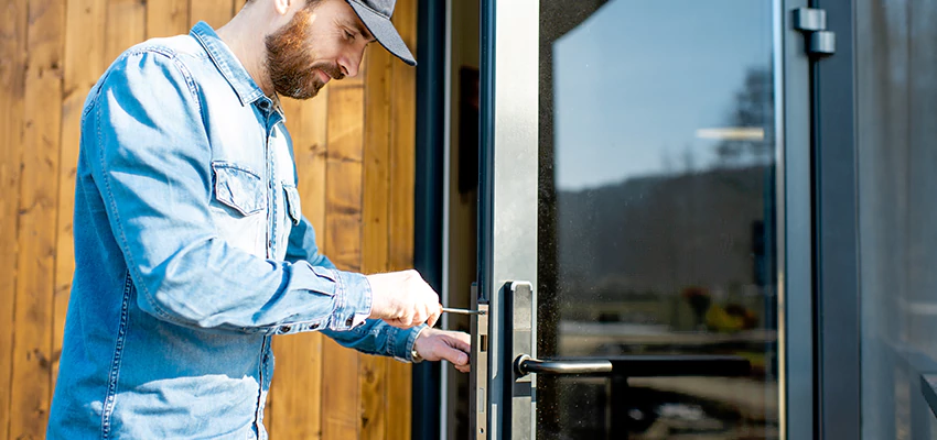 Frameless Glass Storefront Door Locks Replacement in Morro Bay, CA